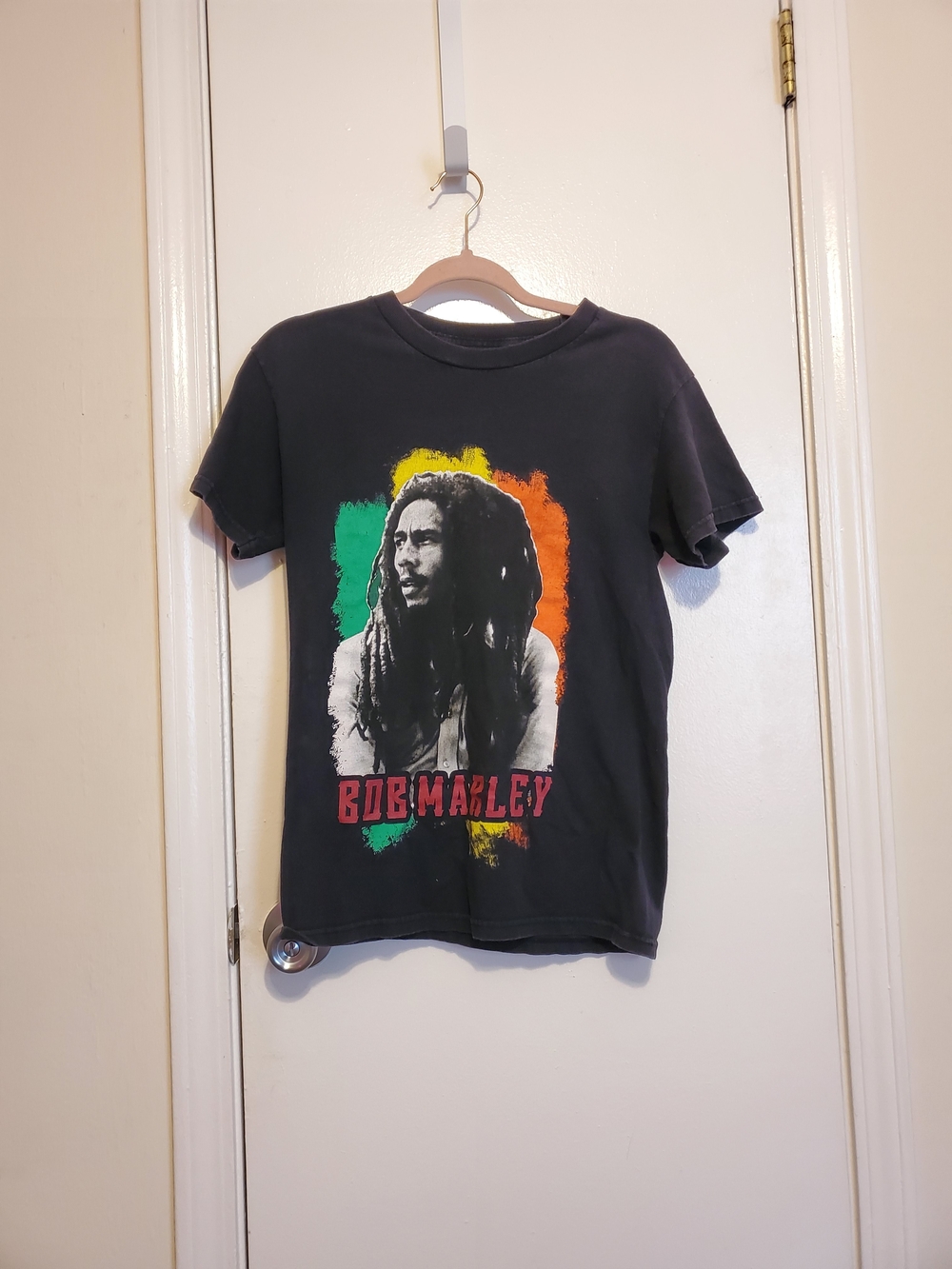 Zion BOB MARLEY Black Graphic Tee Shirt